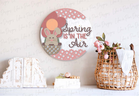 Spring is in the air DIY sign