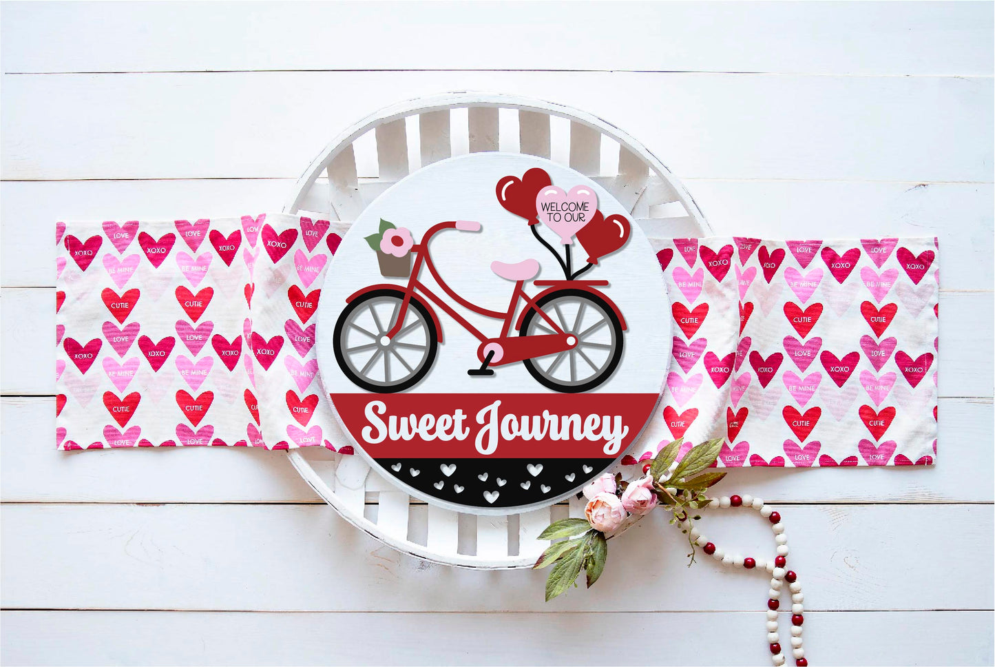 Welcome to our Sweet Journey Valentine sign