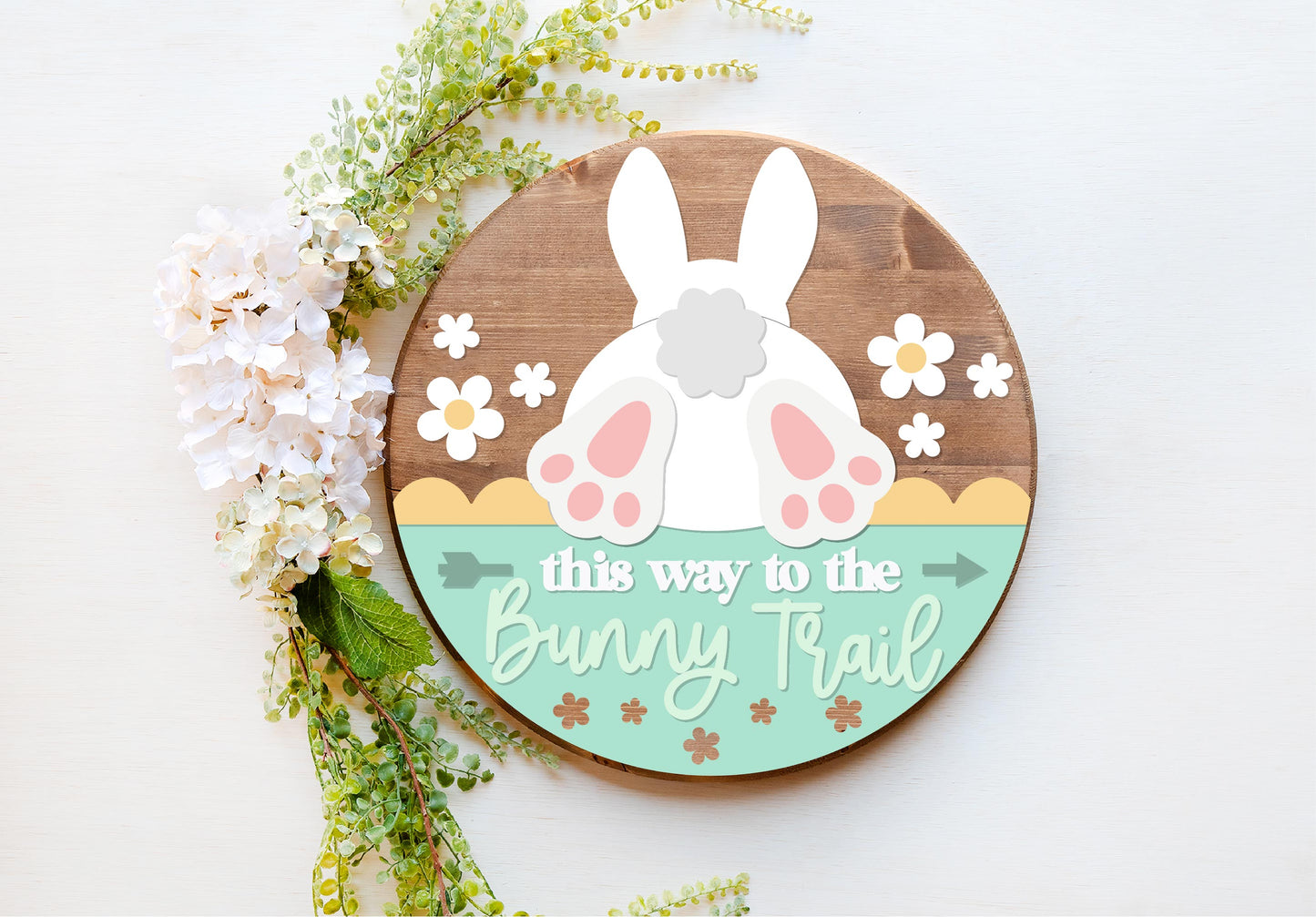 Easter bunny sign