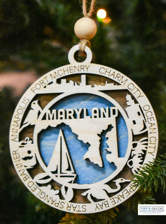 Maryland ornament