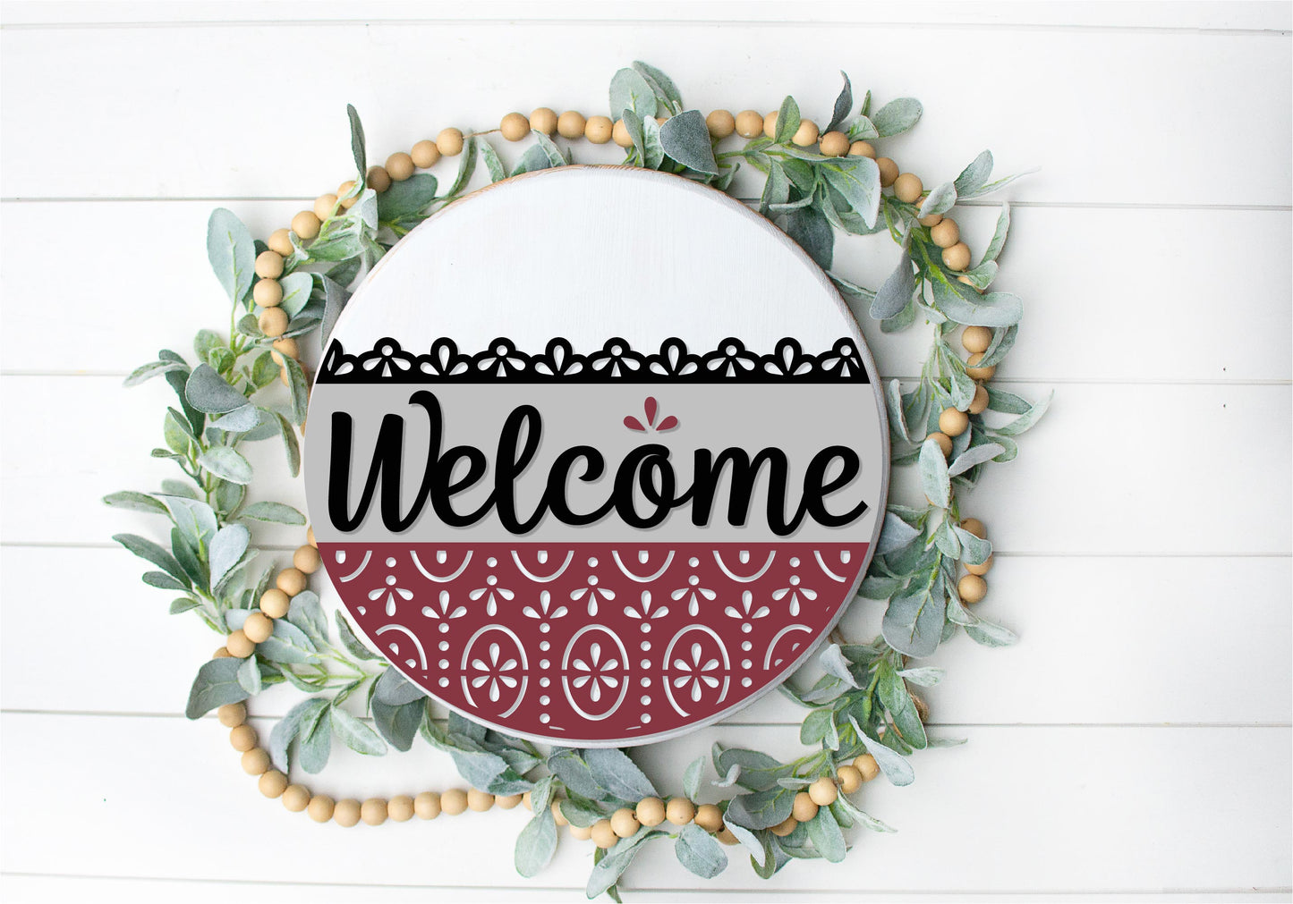 Vintage style Welcome DIY sign