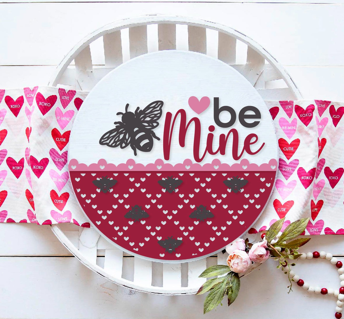 Be Mine Valentine door sign