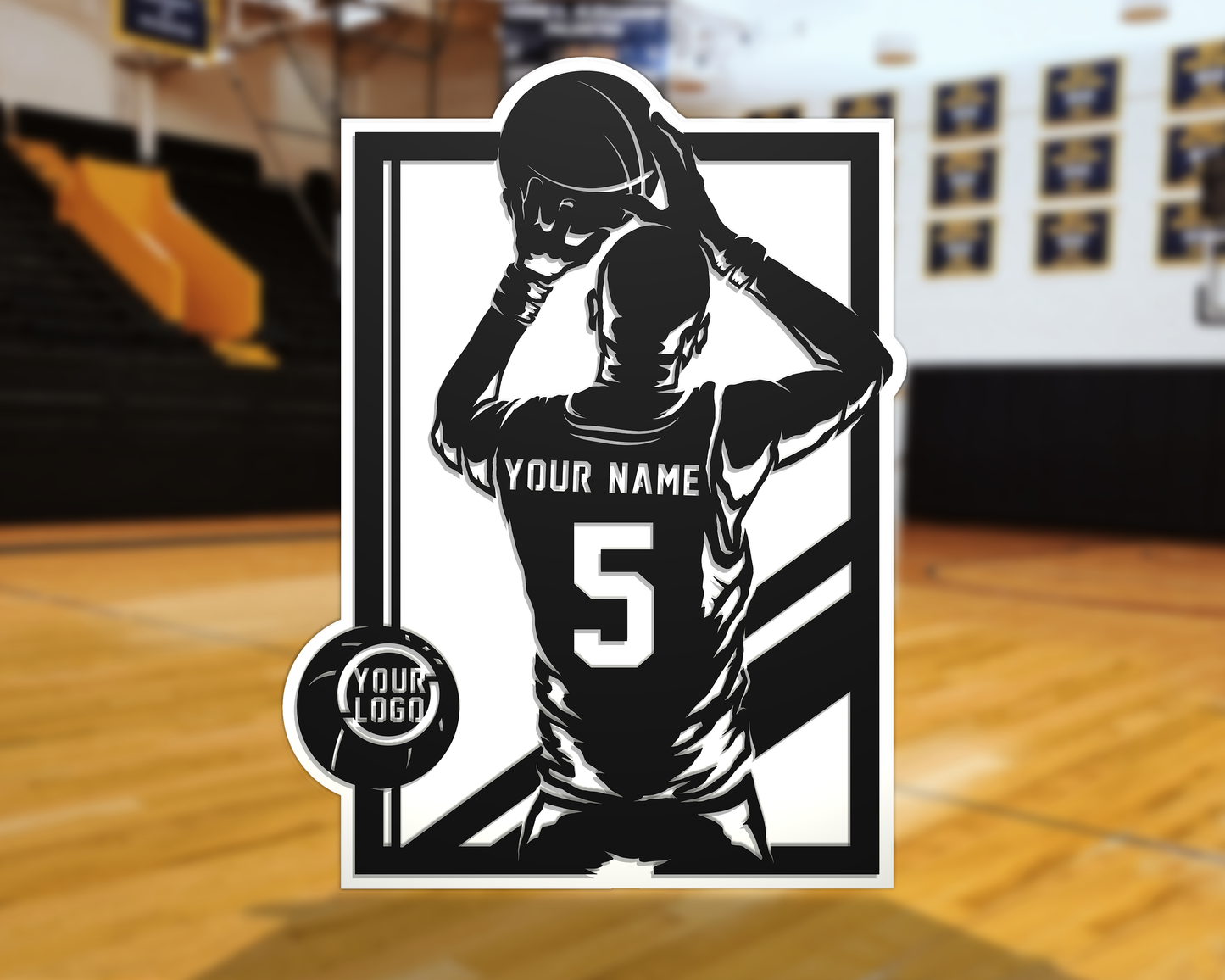 Personalized sport signs
