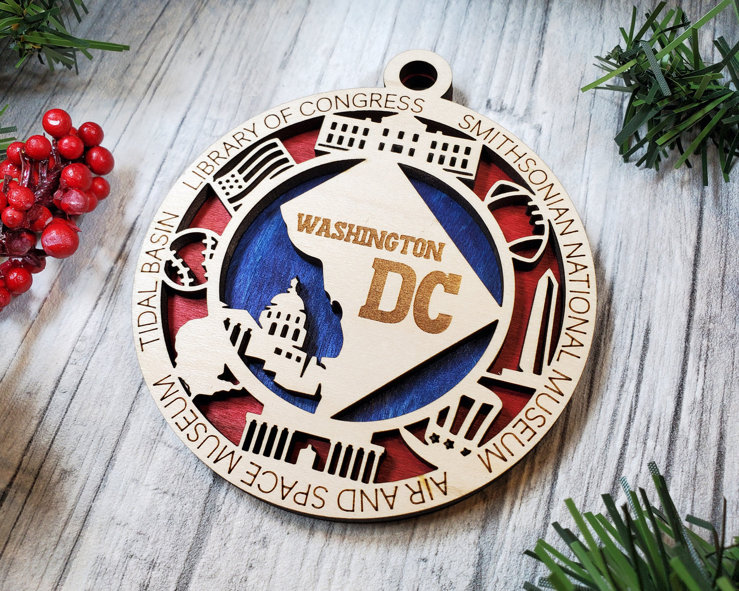 Washington D.C. ornament