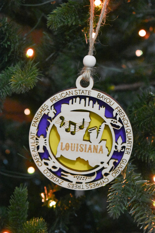 Louisiana ornament