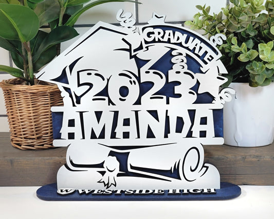 Personalized Graduation table top sign