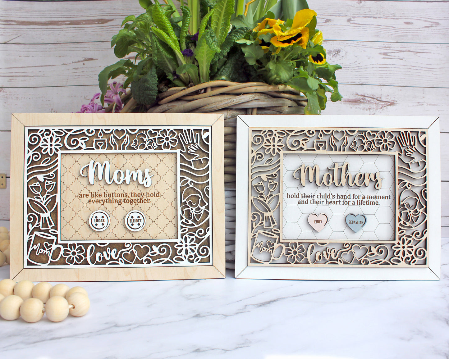 Personalized Mother's day sign