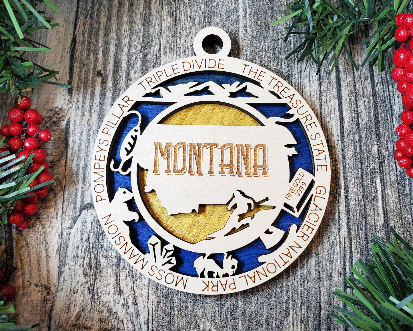 Montana ornament