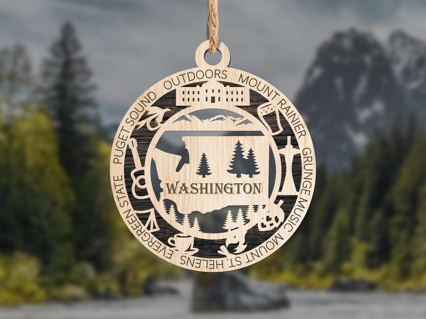 Washington ornament