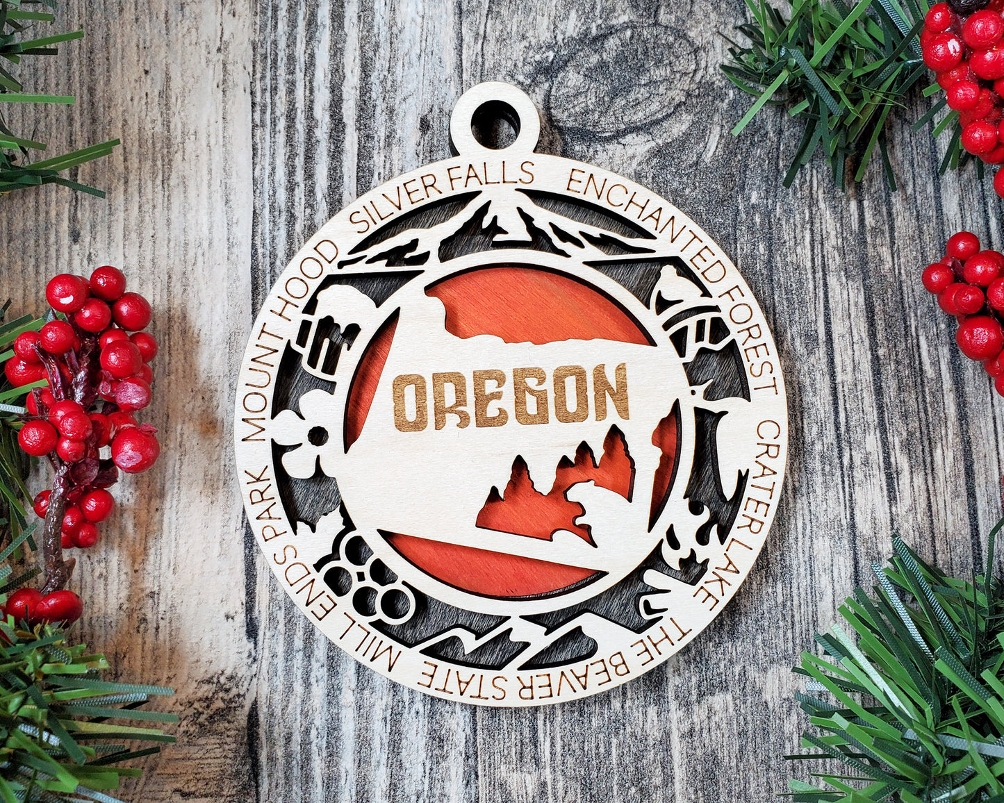 Oregon ornament