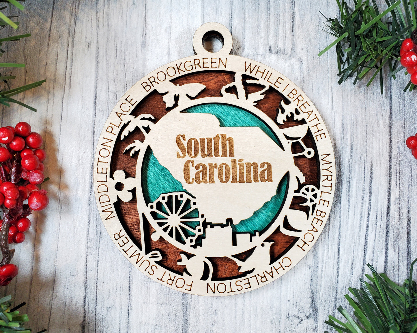 South Carolina ornament
