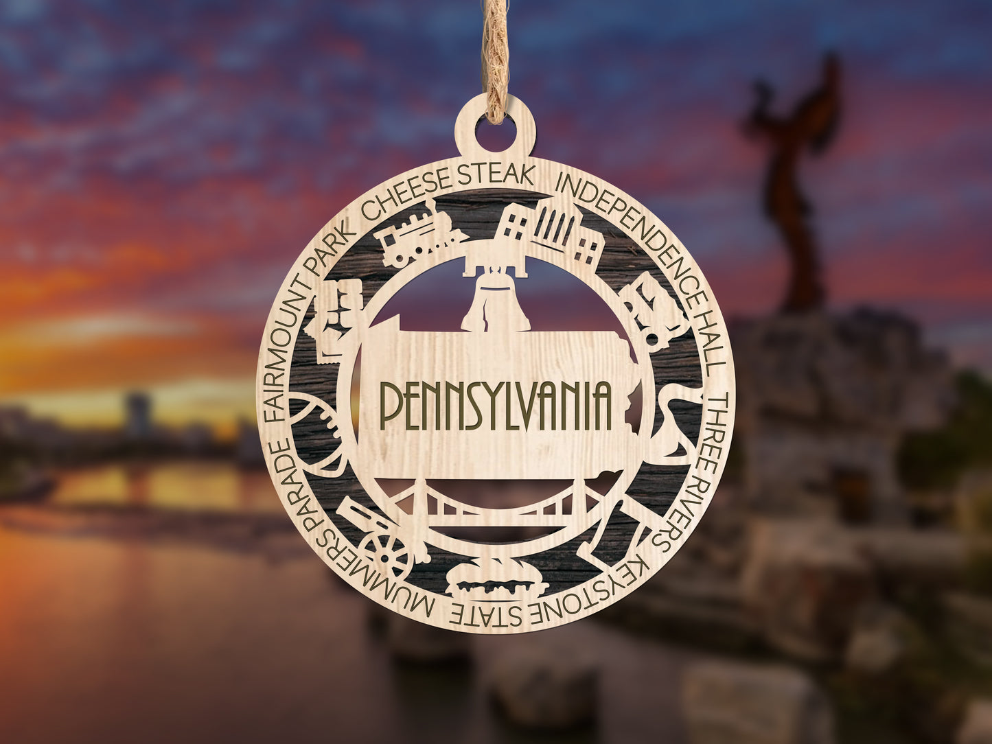 Pennsylvania ornament